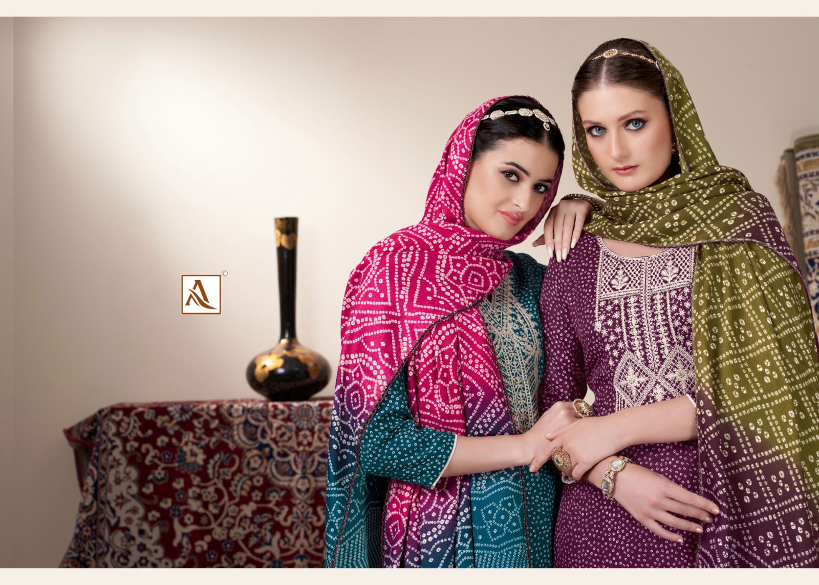 Sohni By Alok Suit Premium Wool Pashmina Printed Dress Material